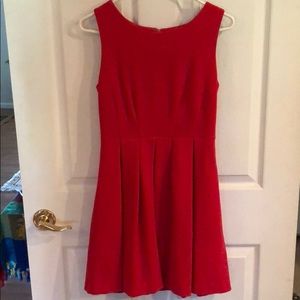 Red boutique dress
